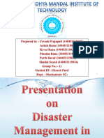 DISASTER Management in India