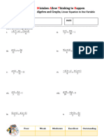 E2.5d Linear Equations in One Variable