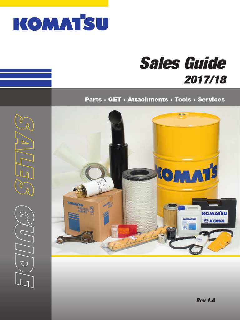 Sales Guide 1.4 | PDF | Loader (Equipment) | Manufactured Goods