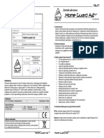 Home Guard A2 285.01.02-Instrukcja I Schemat