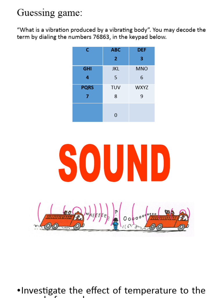 Sound PDF Sound Waves