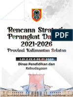 Rancangan Akhir Rencana Strategis 2022-2026 Disdikbud Ok