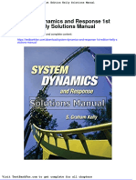 Full Download System Dynamics and Response 1st Edition Kelly Solutions Manual