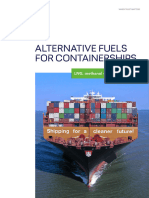 DNV Alternative Fuels For Containerships Methanol-Ammonia Web Final
