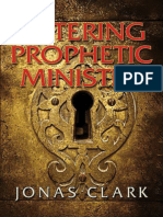Entering Prophetic Ministry - Jonas Clark