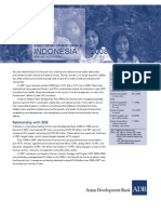 Indonesia 2008: Asian Development Bank &