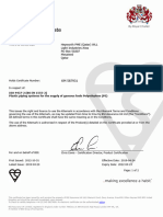 1 Kitemark PE Gas Pipes Certificate