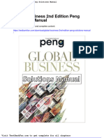 Full Download Global Business 2nd Edition Peng Solutions Manual