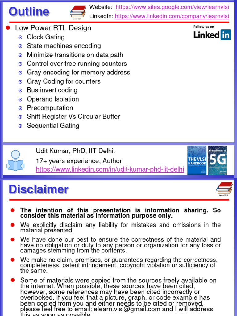 Low Power RTL Design Techniques | PDF | Copyright Infringement | Computing