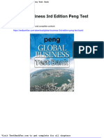 Full Download Global Business 3rd Edition Peng Test Bank