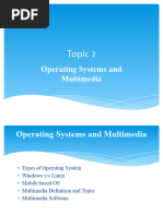 Operating Systems and Multimedia