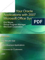 Light Up Oracle Apps With Office and BI