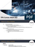 TPS Cursus 2024-S02: Consultancy - Projectmanagement - Training - Management Support