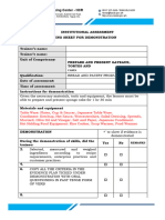 Sample Rating Sheet BPP