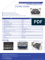 Lfp48-100 (Lifepo4 51.2V100Ah, 5120.0Wh) : Lithium Iron Phosphate (Lifepo4) Battery