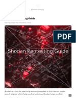 Shodan Pentesting Guide - TurgenSec Community