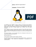 Chapitre1 - Qu'Est Ce Que Linux