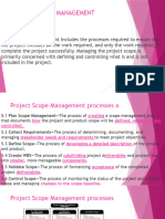 PMP - Scope