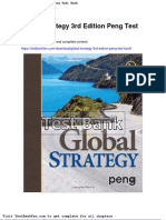 Full Download Global Strategy 3rd Edition Peng Test Bank