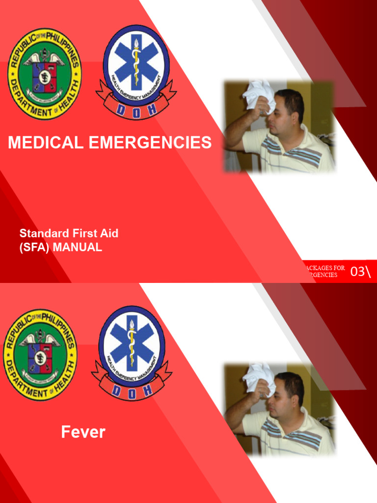 Standard First Aid Training Manual | PDF | Fever | First Aid