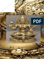 9 Goddess Lakshmi in Brass Handmade Made in India Exotic India Art