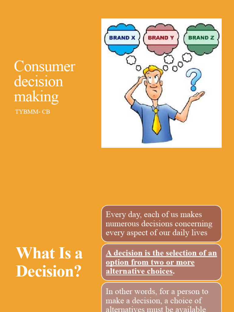 Understanding Consumer Decision Making | PDF | Business