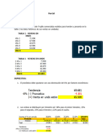 Ejercicio Presupuesto de Ventas