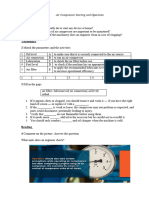 Air Compressor Starting and Operation