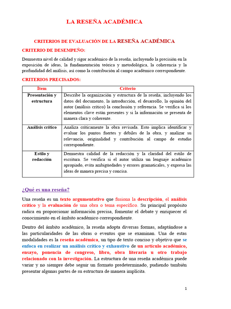La Reseña Académica 2023-Ii | PDF | Las penas del joven Werther | Novelas