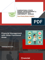 Financial Managment With Oyher Functional Areeas