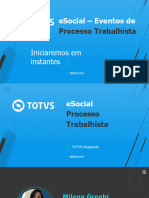 Esocial Processo Trabalhista Conceitual Combinado