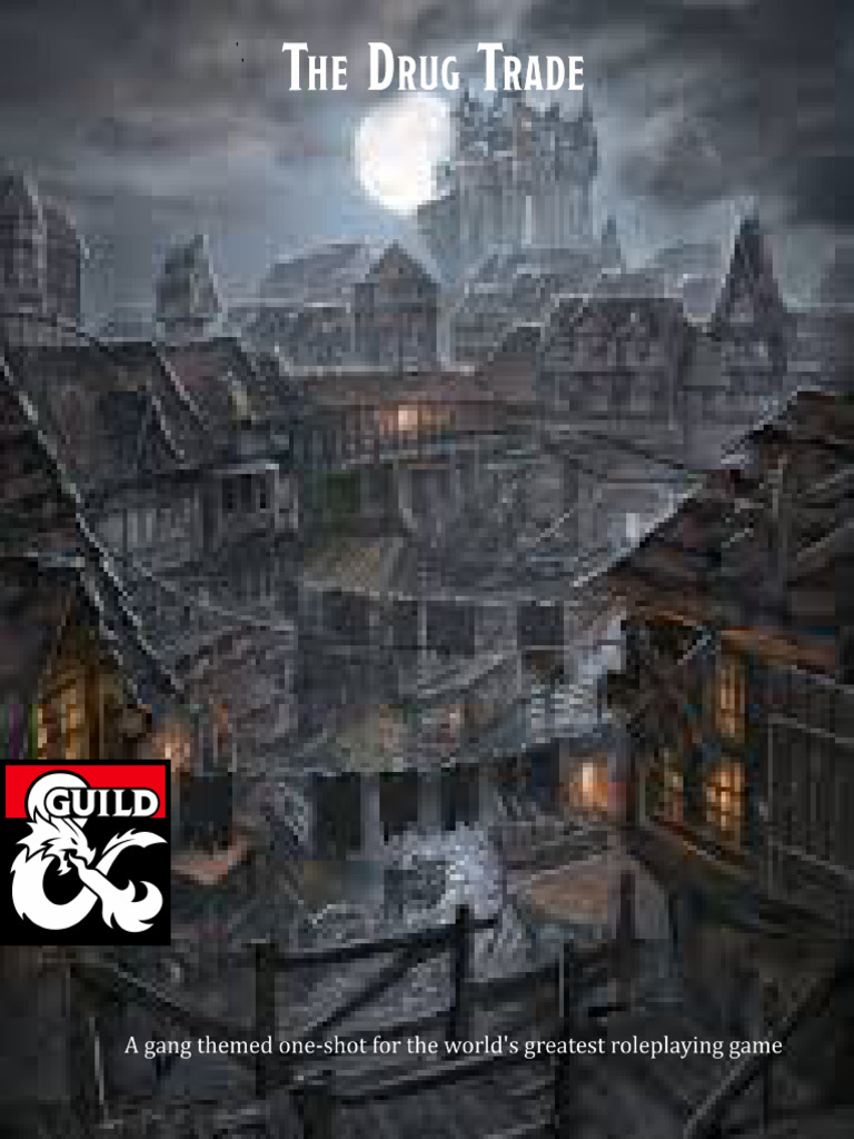 The Drug Trade. A Lawbreaking D&D 5e One Shot | Download Free PDF ...