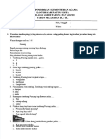 PDF Soal Pat Bahasa Jawa Kelas 3 - Compress