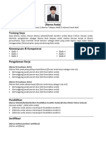 Template CV