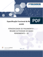 PSGSS EF Periodicidade Pagamento Contribuinte Actividade Baixo Rendimento 3S