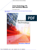 Full Download Business Driven Technology 7th Edition Baltzan Solutions Manual