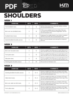 KM Shattered Training Shoulders