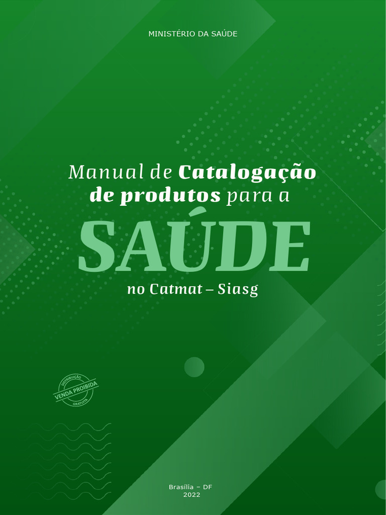 Manual de Catalogação Catmat 2022 | PDF | Caixa alta e caixa baixa ...