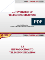 01 - Overview of Telecommunications