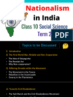 Nationalism in India Notes Class 10