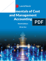 SR de Wet - Fundamentals of Cost and Management Accounting