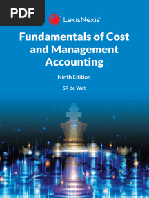 SR de Wet - Fundamentals of Cost and Management Accounting