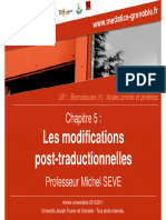 I Modification Post Transcriptionnelle