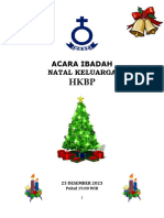 Natal Keluarga, 23 Des 2023 (Bhs Indo)