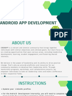 Android App Developmet