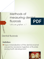 5 Measuring Dental Fluorosis