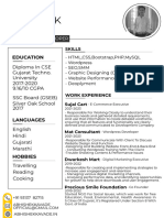 Abhishek Kavade CV