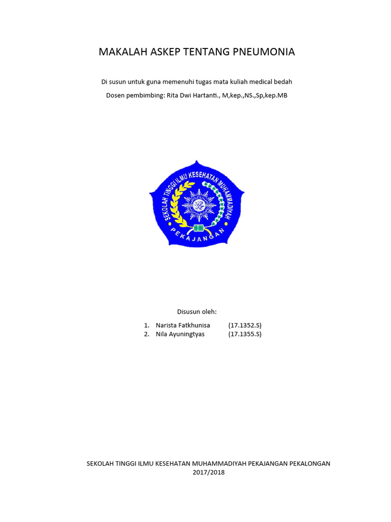 Asuhan Keperawatan pada Pneumonia | PDF | Kesehatan Holistik