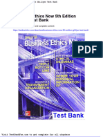 Full Download Business Ethics Now 5th Edition Ghillyer Test Bank