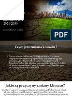 Zmiany Klimatu. Krajowy Plan Na Rzecz Energii I Klimatu Na Lata 2021-2030